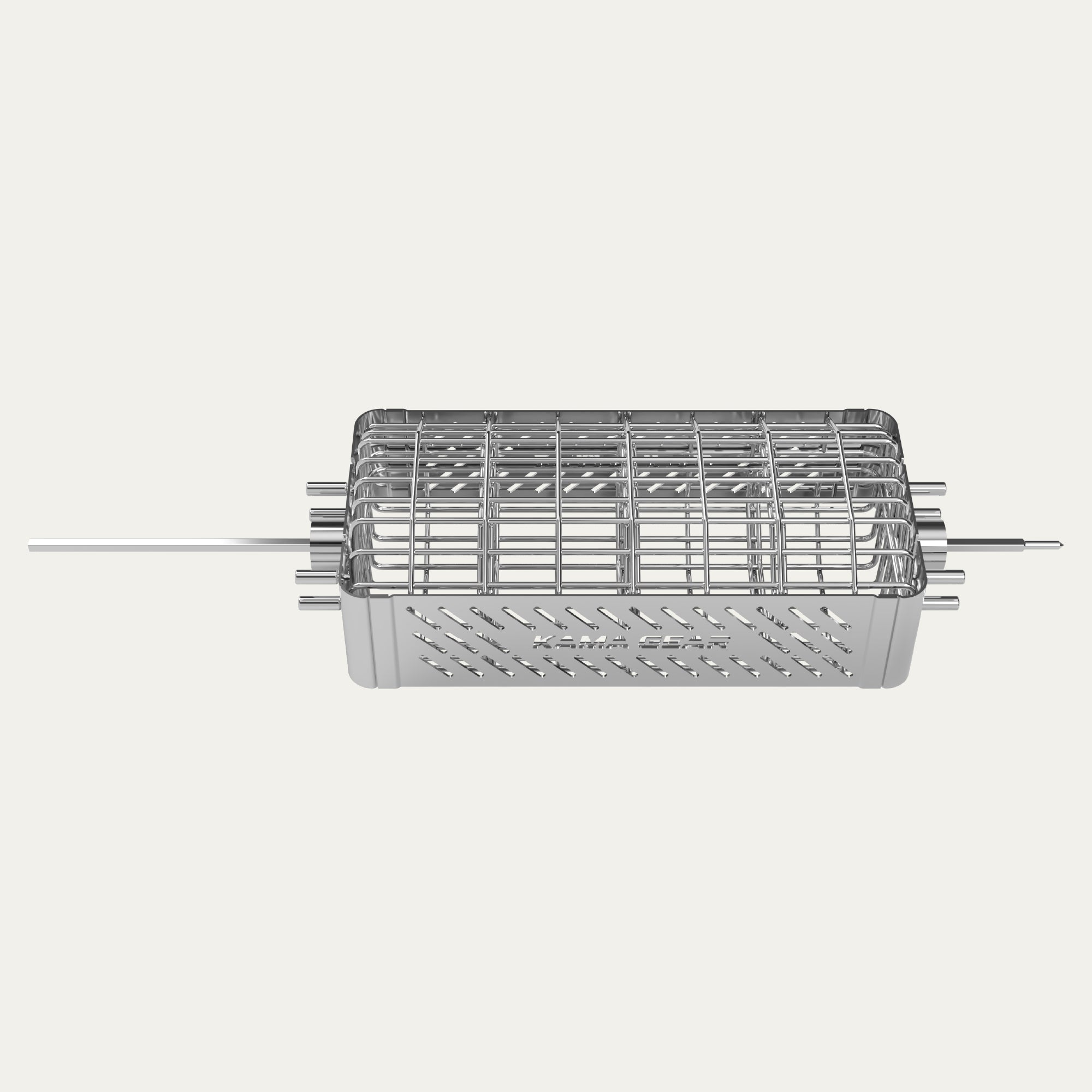 gear cage Kama Gear Cage Kamado Rotisserie Basket – KAMA GEAR