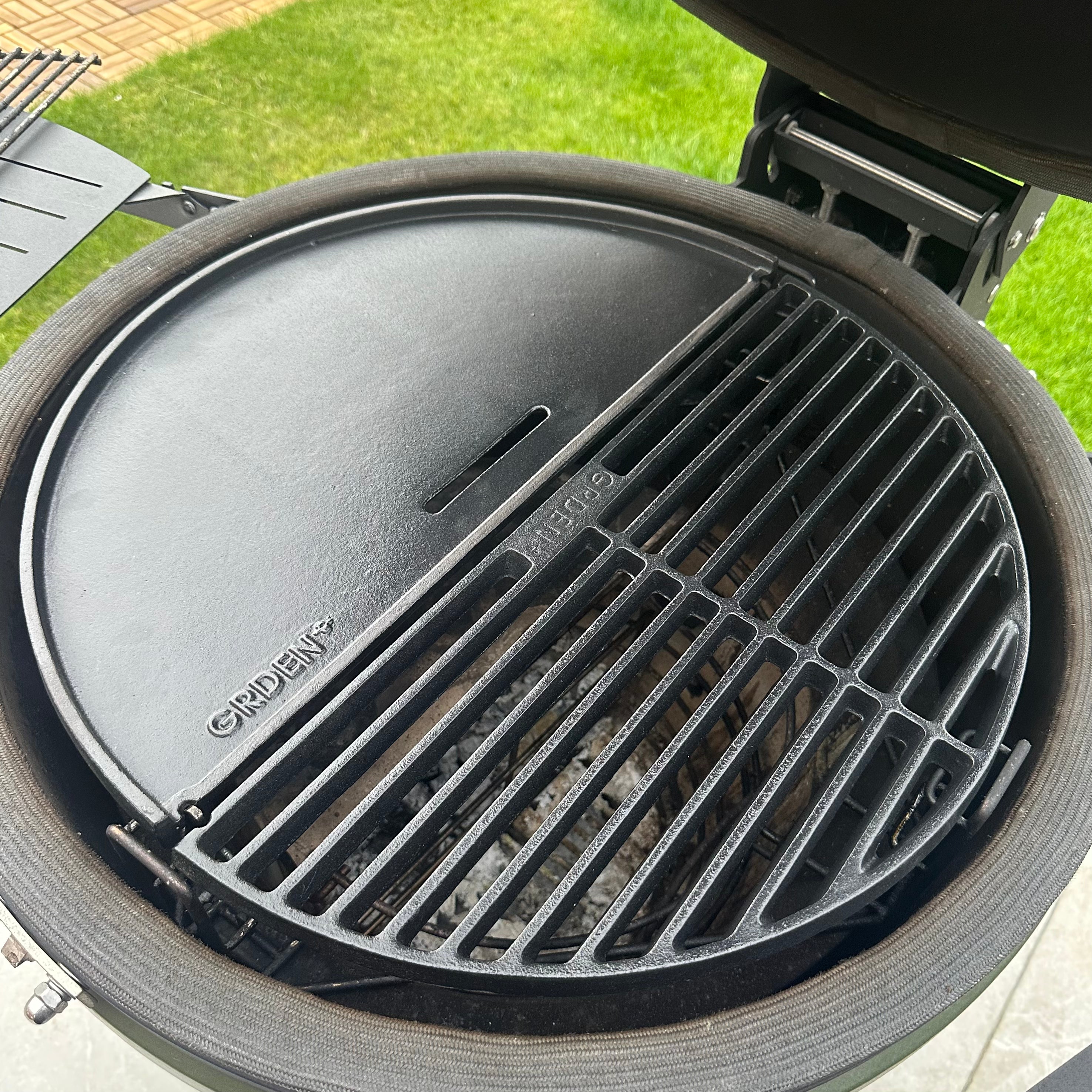 Half Moon Cast Iron Searing Grate