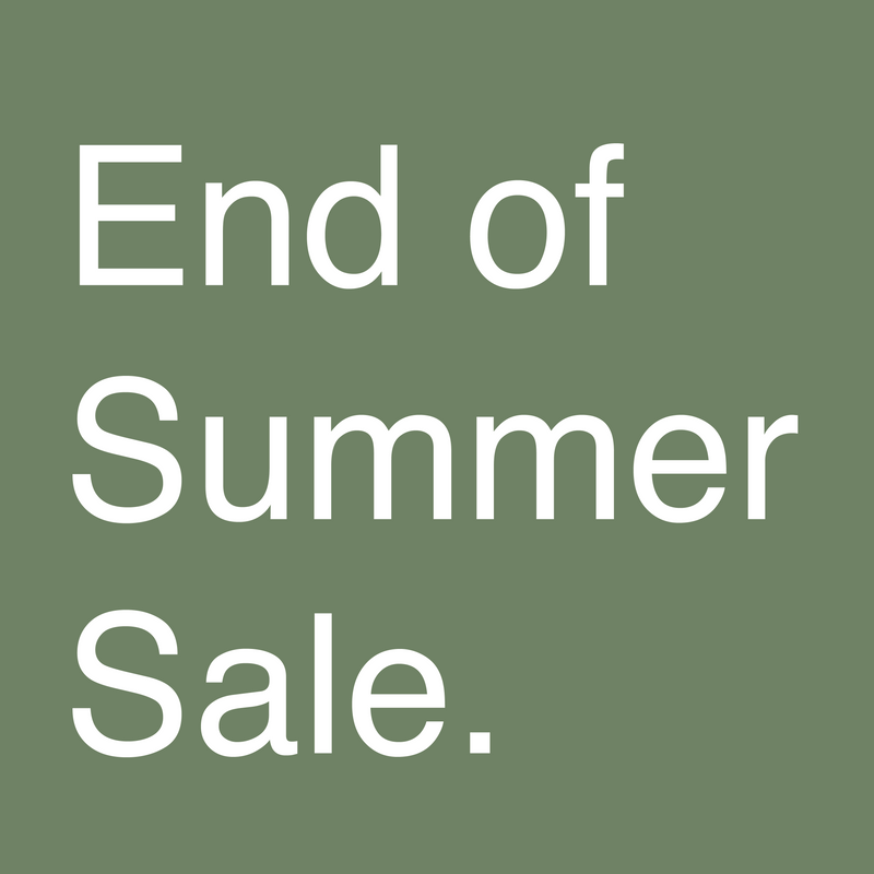 End of Summer Sale