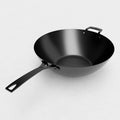 35cm Carbon Steel Wok : Black Edition