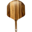 12" Acacia Wood Pizza Peel & Serving Board