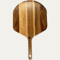12" Acacia Wood Pizza Peel & Serving Board