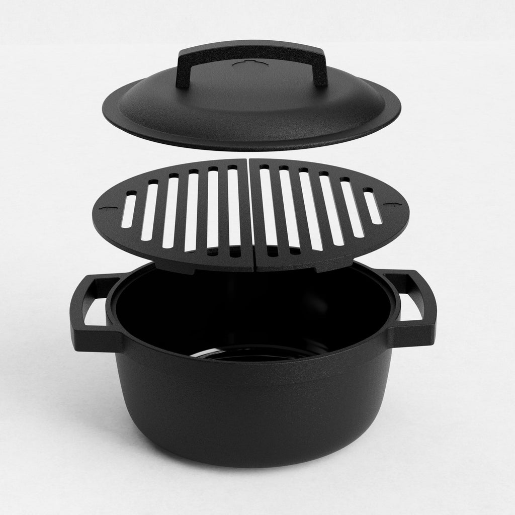 Smoke Pot : 5.7L Over The Top Cooking Dutch Oven