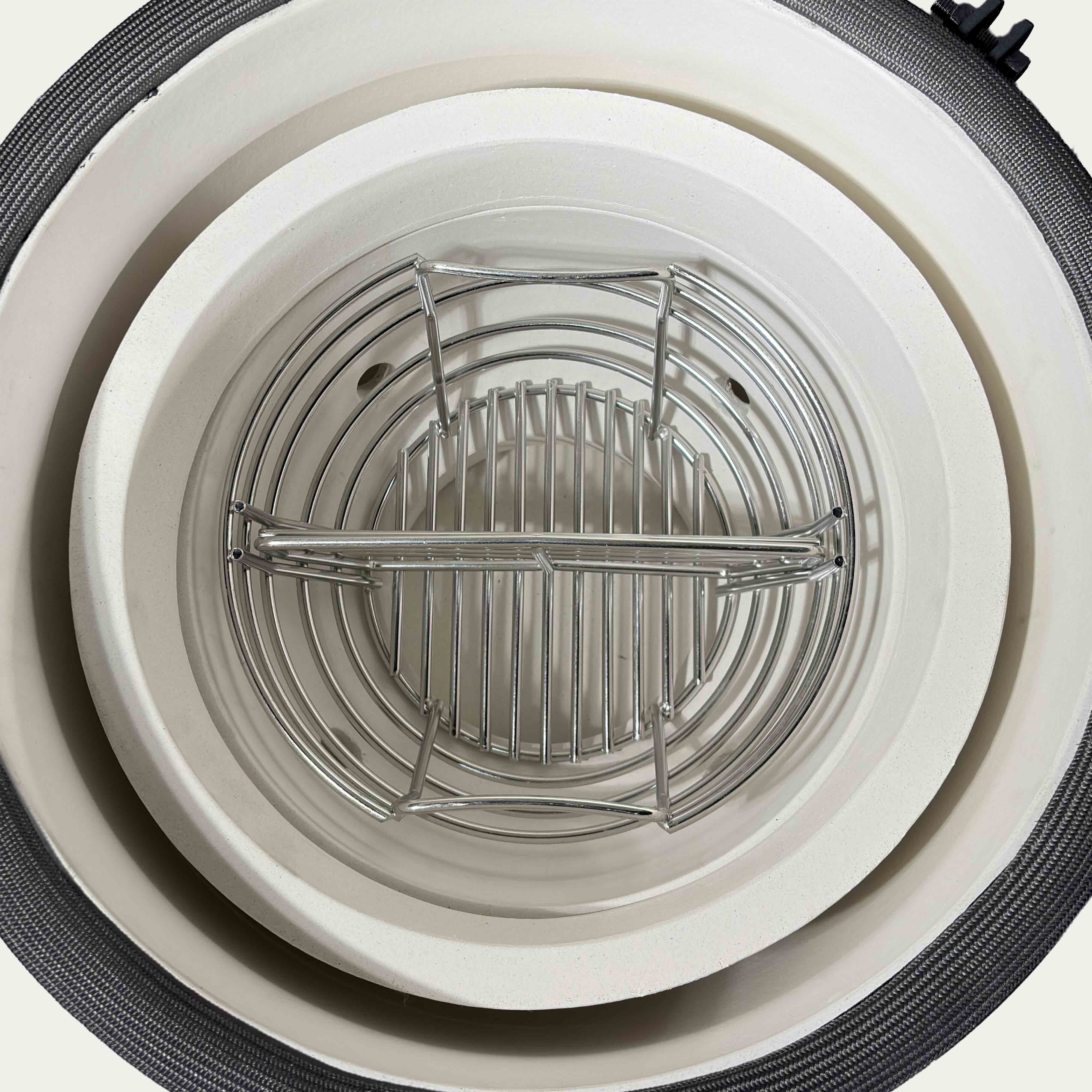 Kama Gear V2 Mini Kamado Grill – 17″ Compact Ceramic BBQ – KAMA GEAR