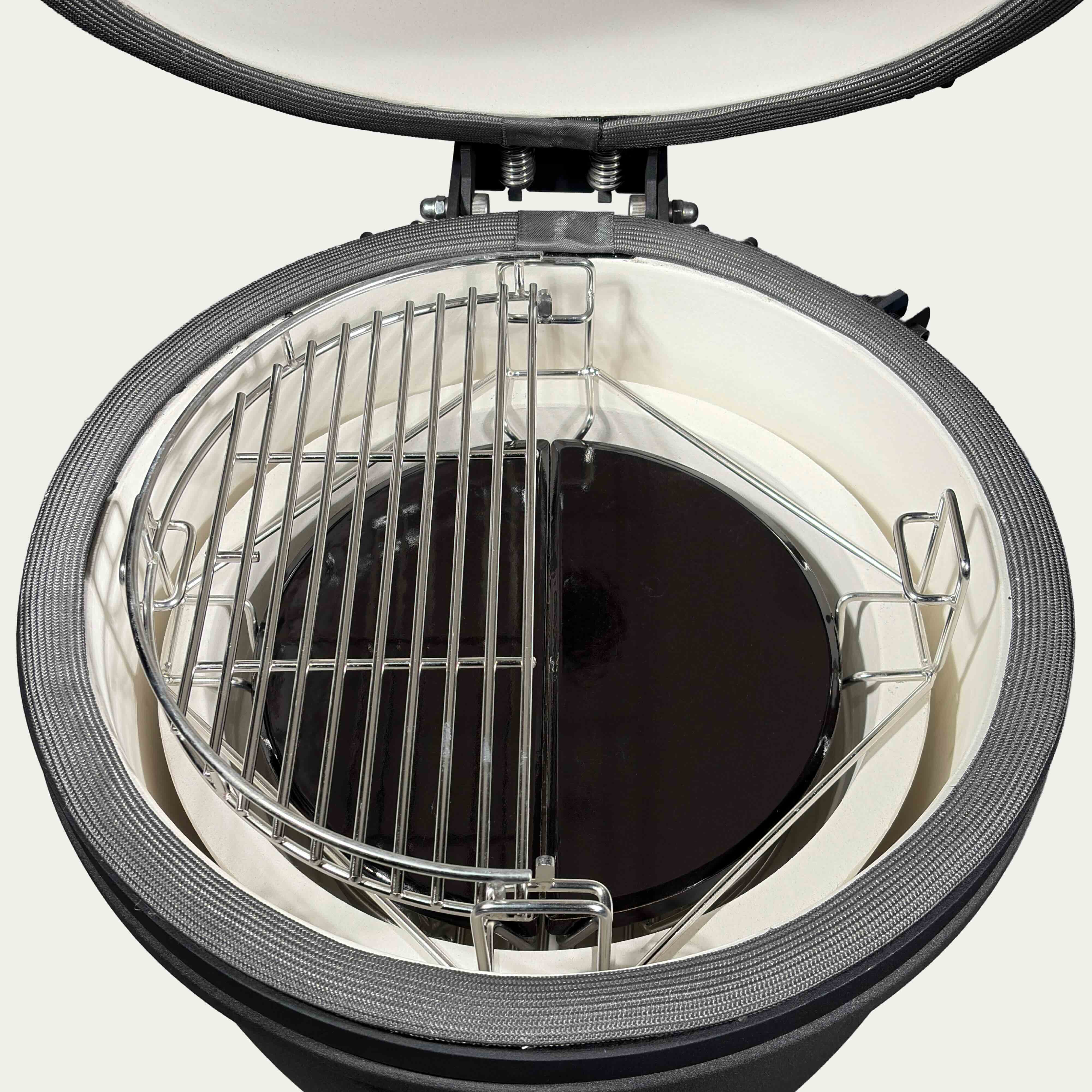 Kama Gear V2 Mini Kamado Grill – 17″ Compact Ceramic BBQ – KAMA GEAR