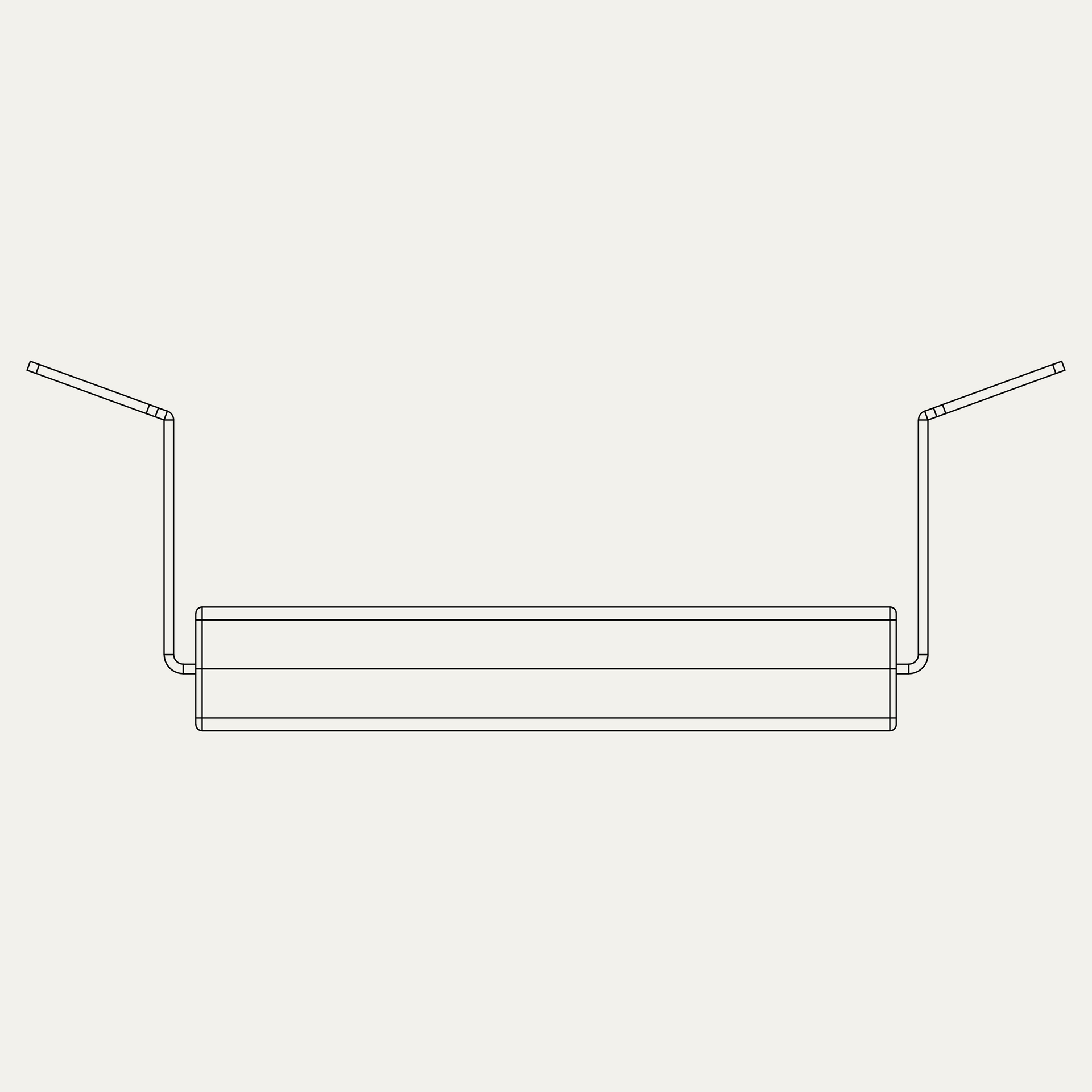 Replacement V2 Kamado Handle Acacia