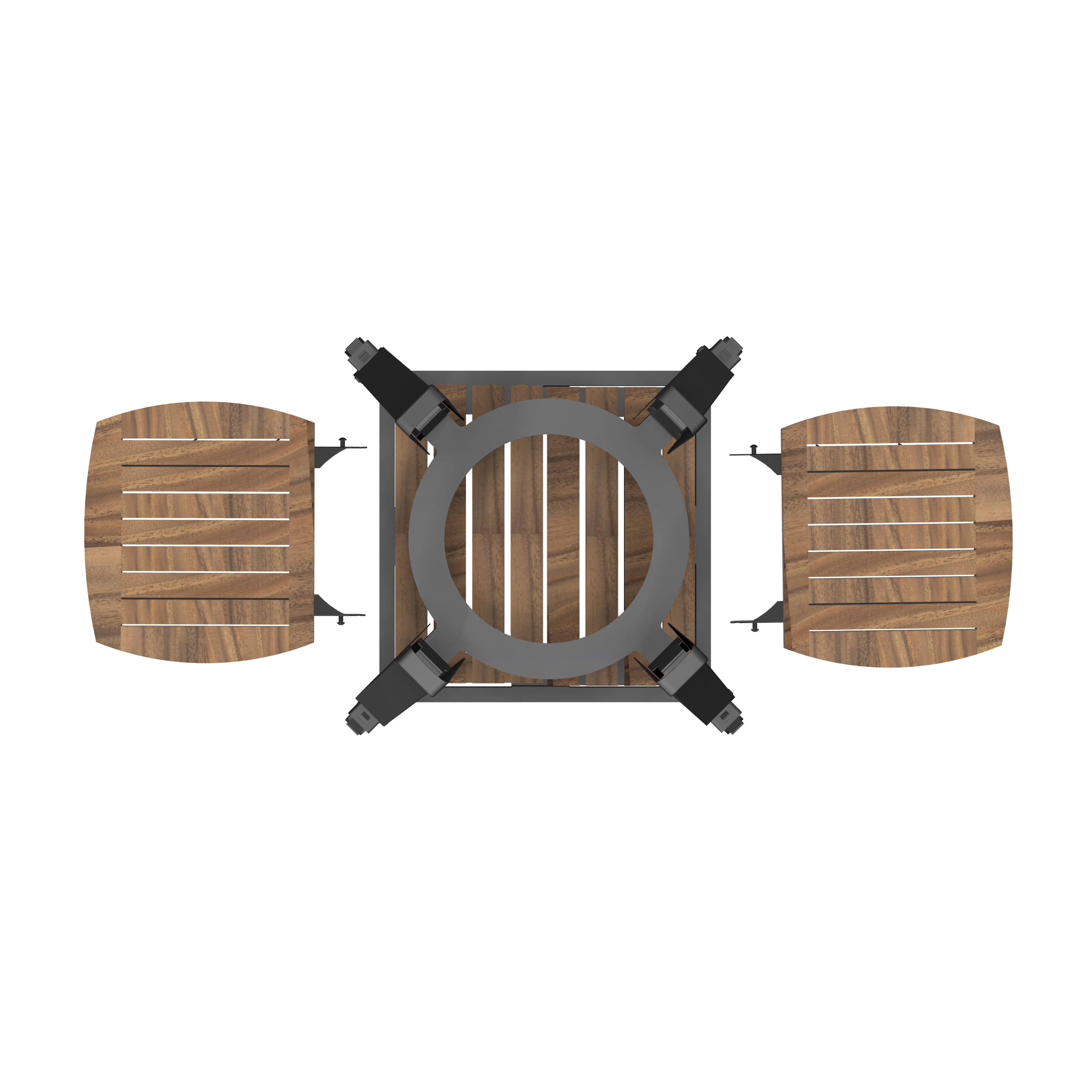V2 Stand : Acacia Wood