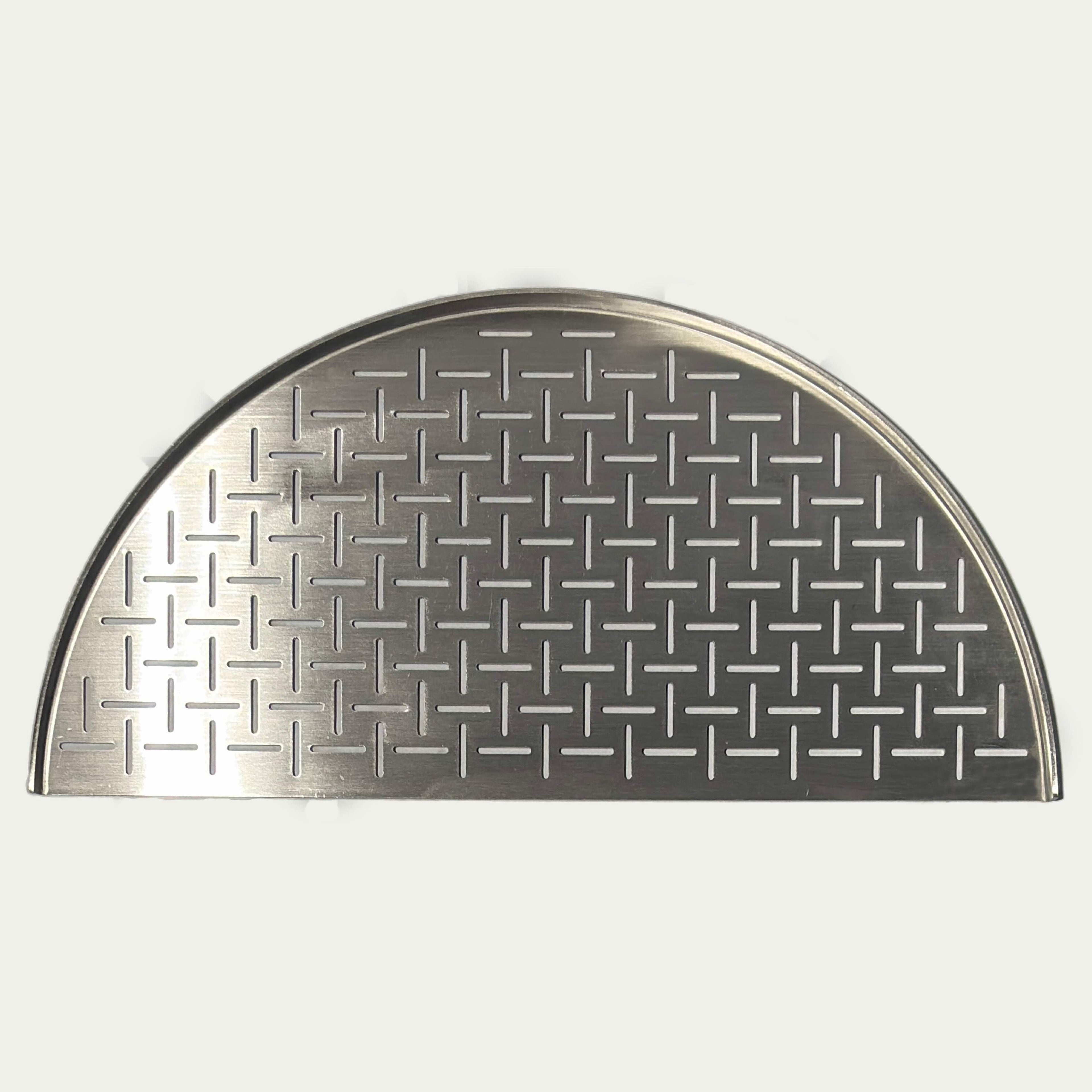 Half Moon Stainless Steel Fish & Vegetable Grate