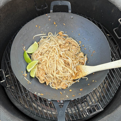 35cm Carbon Steel Wok : Black Edition