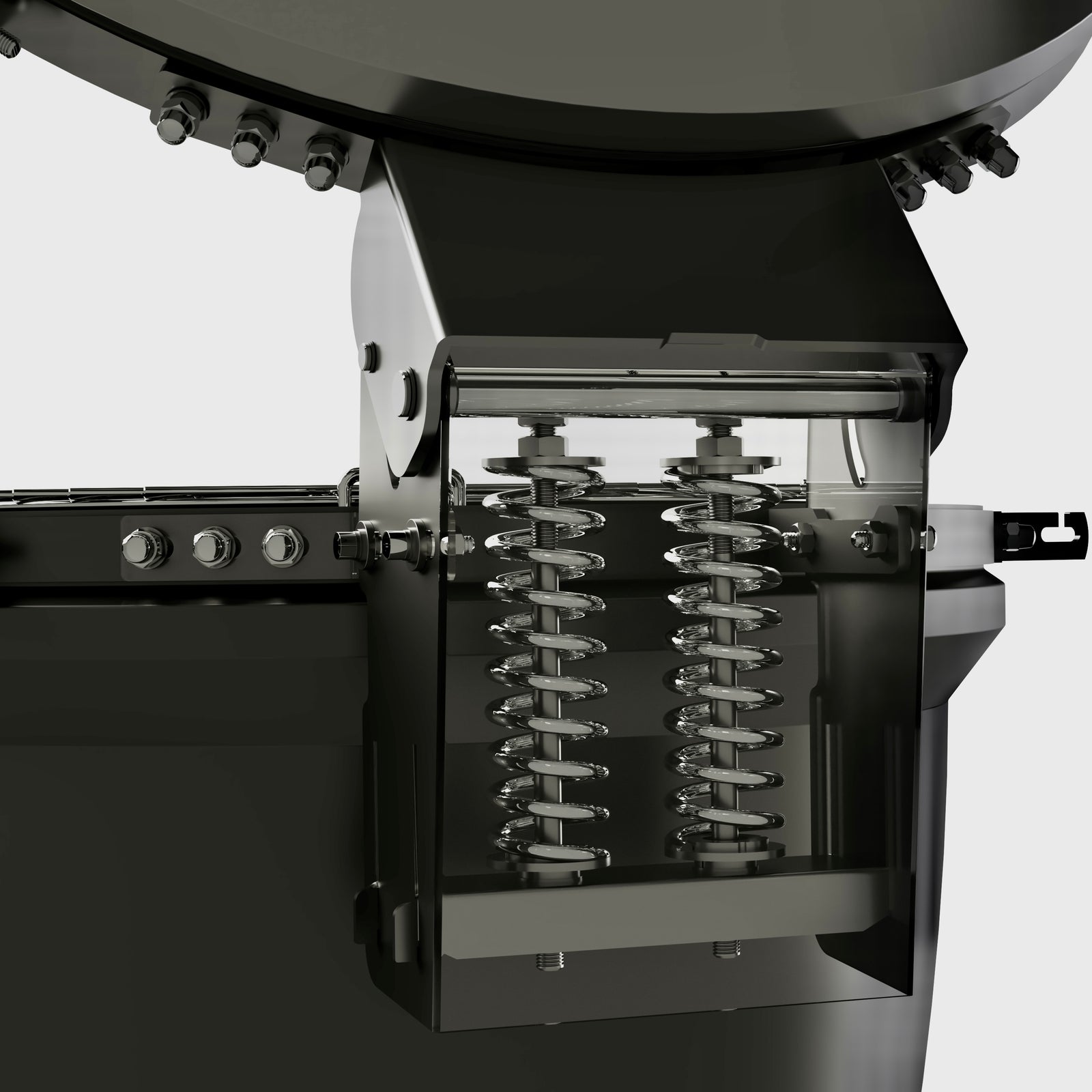 Gravity hinge