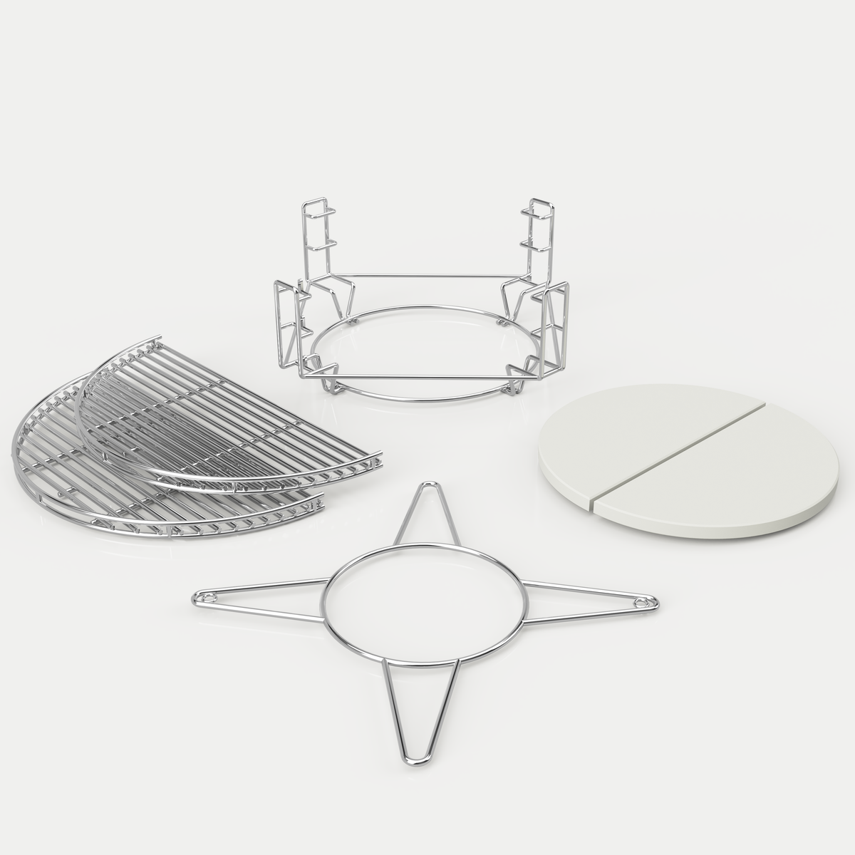 Replacement 6 Piece High Rise Cooking System V2 Kamado