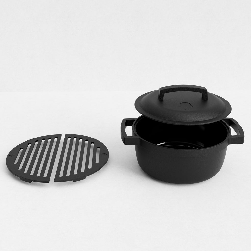 Smoke Pot : 5.7L Over The Top Cooking Dutch Oven