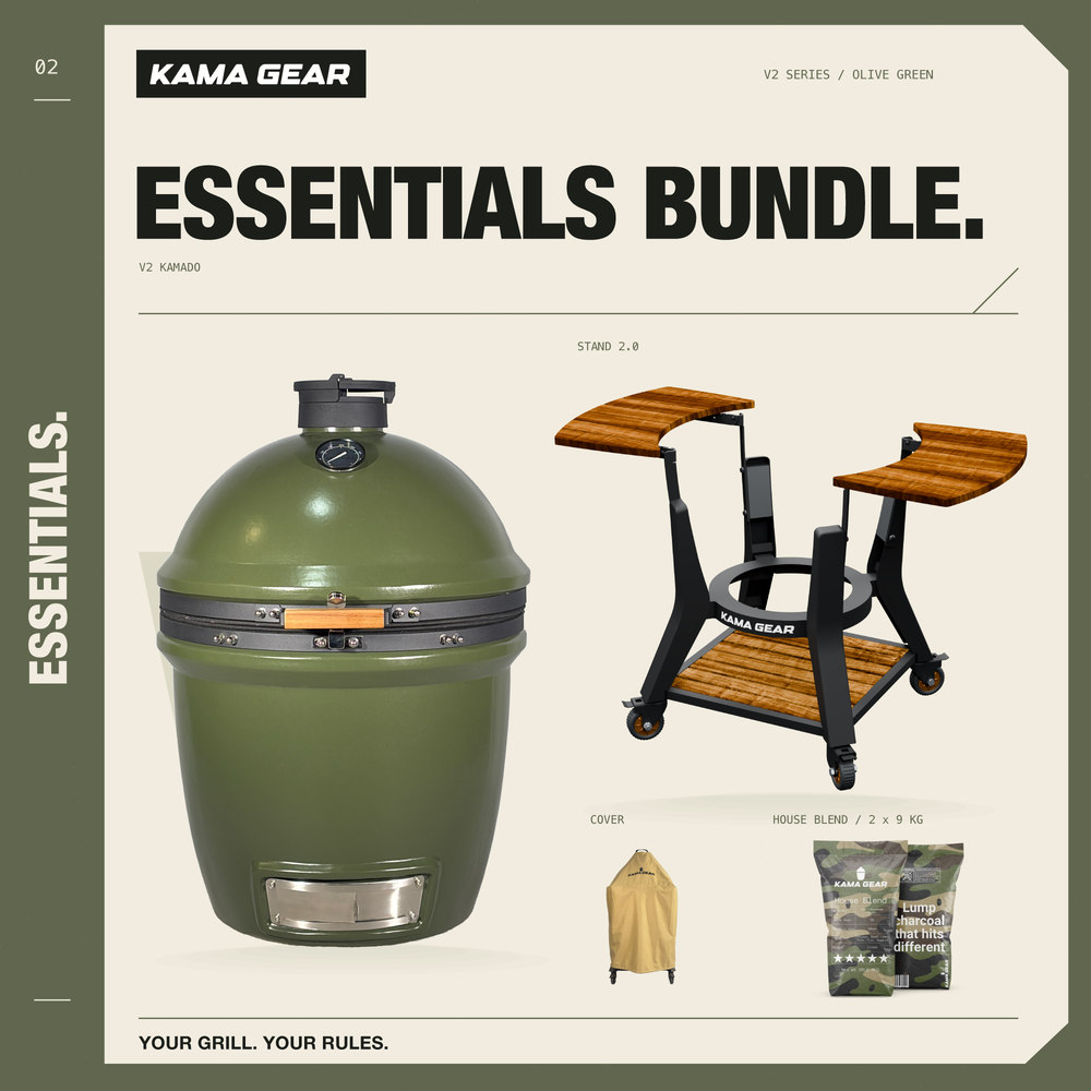Kama Gear V2 Kamado Essential Bundle