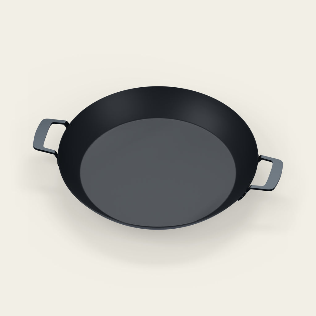 Kama Gear 34cm Carbon Steel Multi-Purpose Paella Pan