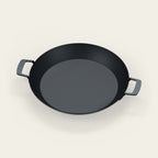 Kama Gear 34cm Carbon Steel Multi-Purpose Paella Pan