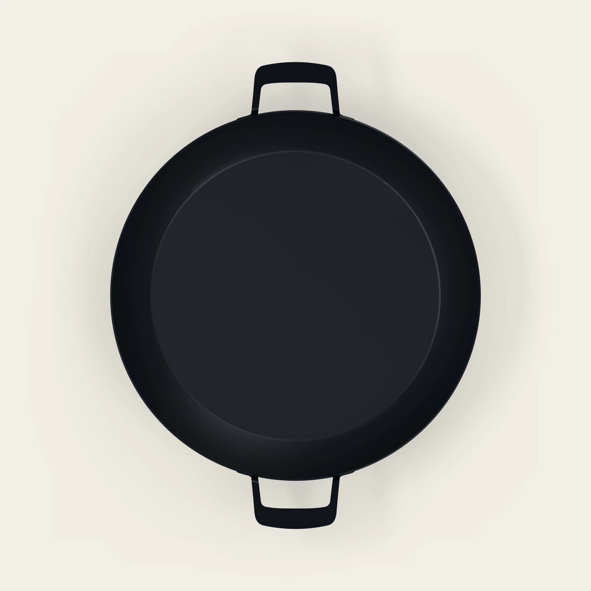 Kama Gear 34cm Carbon Steel Multi-Purpose Paella Pan