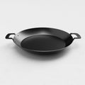 34cm Carbon Steel Paella Pan : Black Edition