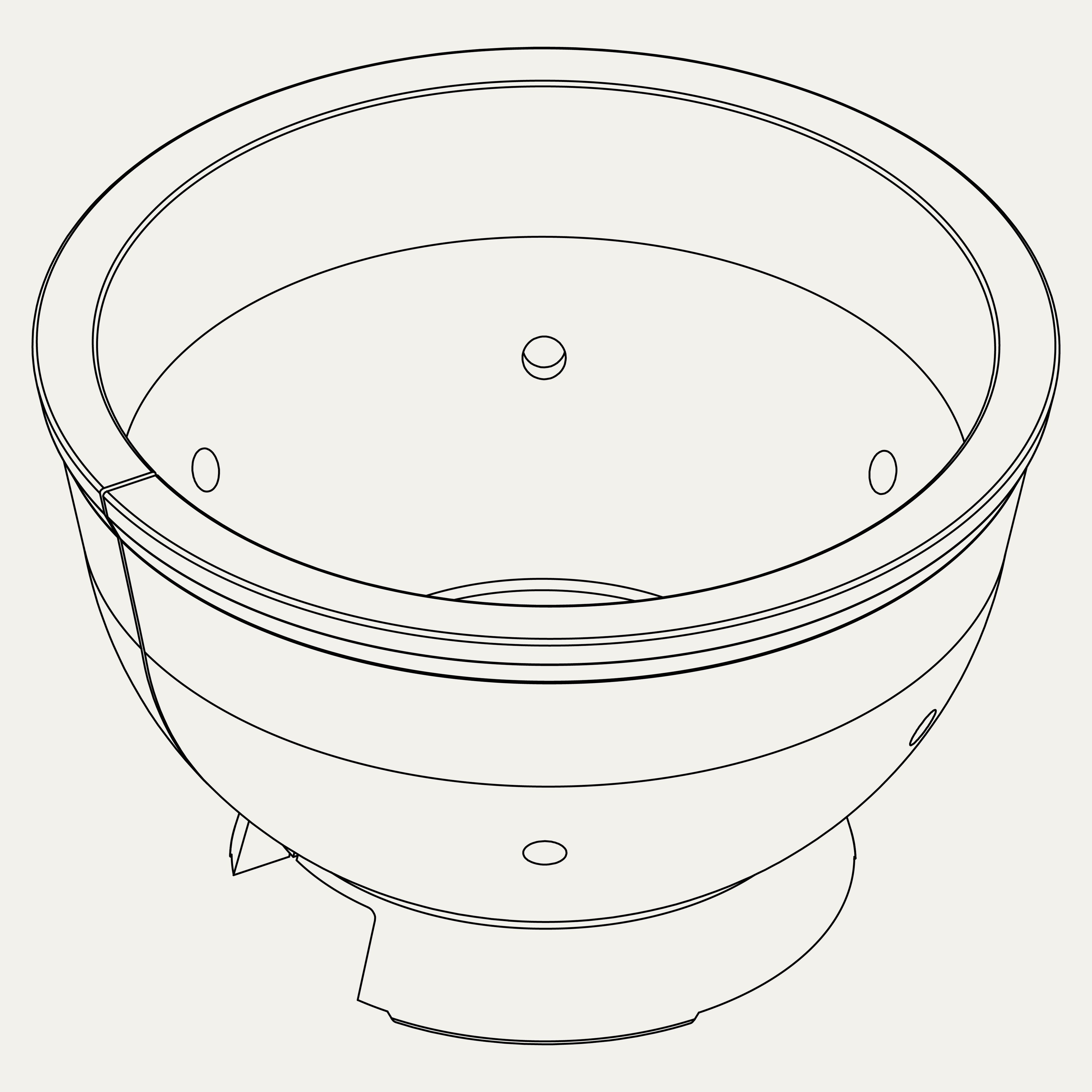 Replacement V1 Kamado Fire-bowl