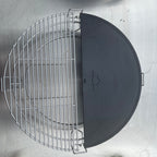 HALF MOON CAST IRON PLANCHA GRIDDLE | GRDEN GRILLS